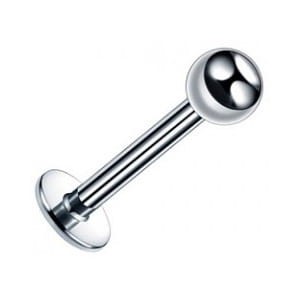 Przejdź do produktu Stalowy labret z kulką