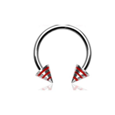 Przejdź do produktu Podkówka Red Striped Spikes