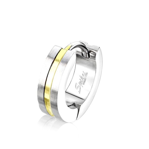 Przejdź do produktu Kółeczko Huggie Gold Stripe