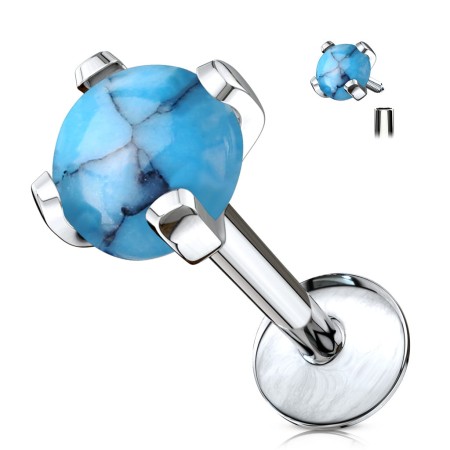 Idealny do przekłuć lobe, helix, tragus, conch oraz piercingu wargi jak madonna, medusa czy ashley.