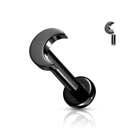 . Idealny na świeże przekłucia i dla alergików. Pasuje do helix, lobe, tragus, conch i innych. Tytan G23, gwint 1,2 mm.