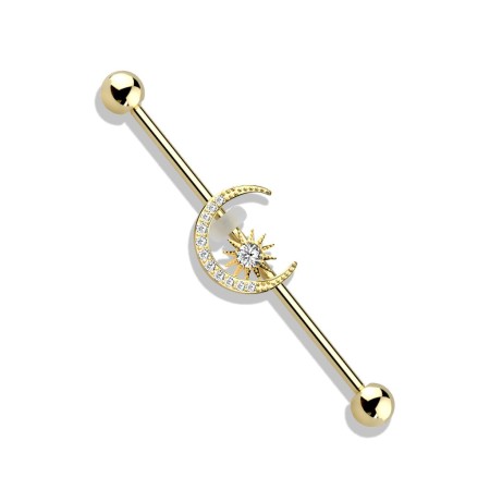 Wykonana ze stali 316L i mosiądzu z powłoką 14k złota. Elegancja i luksus w klasycznym designie.