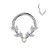 Magiczny blask idealny do Daith i septum. Dostępny w 8 i 10 mm.