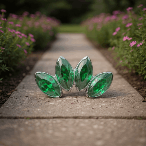 Przejdź do produktu Tytanowy labret Green Crown