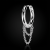 Kółeczko huggie Double Chain Hoop