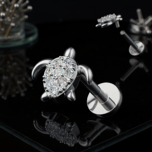 Przejdź do produktu Labret z żółwikiem