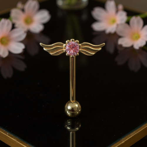 Przejdź do produktu Banan rose gold angel wings