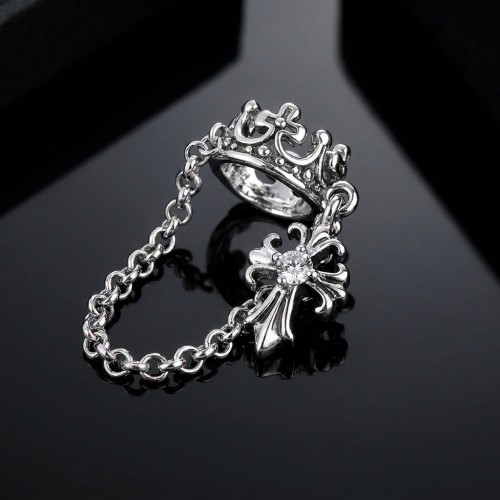 Przejdź do produktu Nausznica earcuff cross z łańcuszkiem