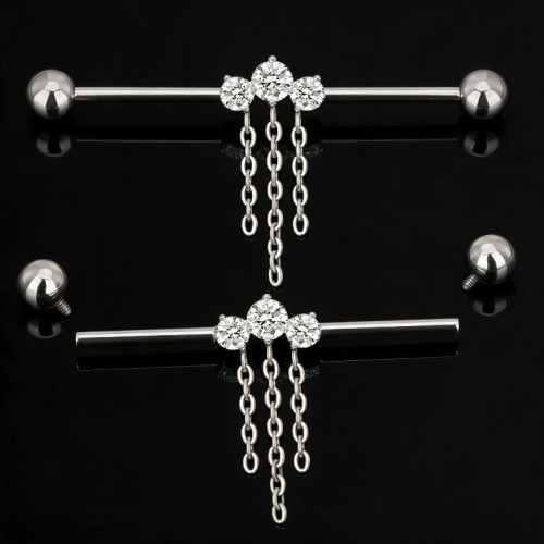 Przejdź do produktu Sztanga do industriala Crystals Chains