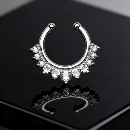 Przejdź do produktu Fake septum Multi Crystals