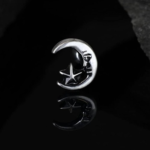 Przejdź do produktu Sztanga do ucha Moon & Star