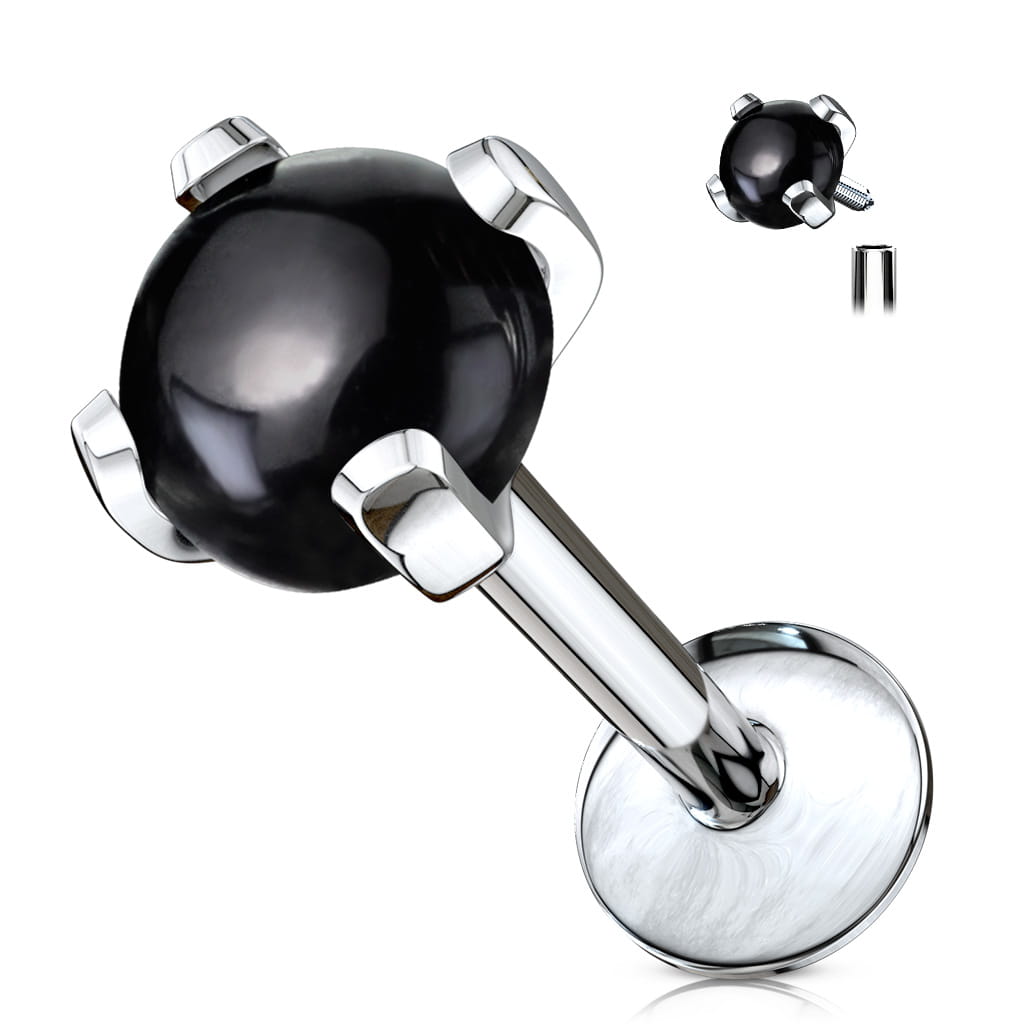 Kamień wspiera równowagę emocjonalną i energetyczną. Idealny do piercingu lobe, helix, tragus, conch oraz wargi jak madonna, medusa czy ashley.