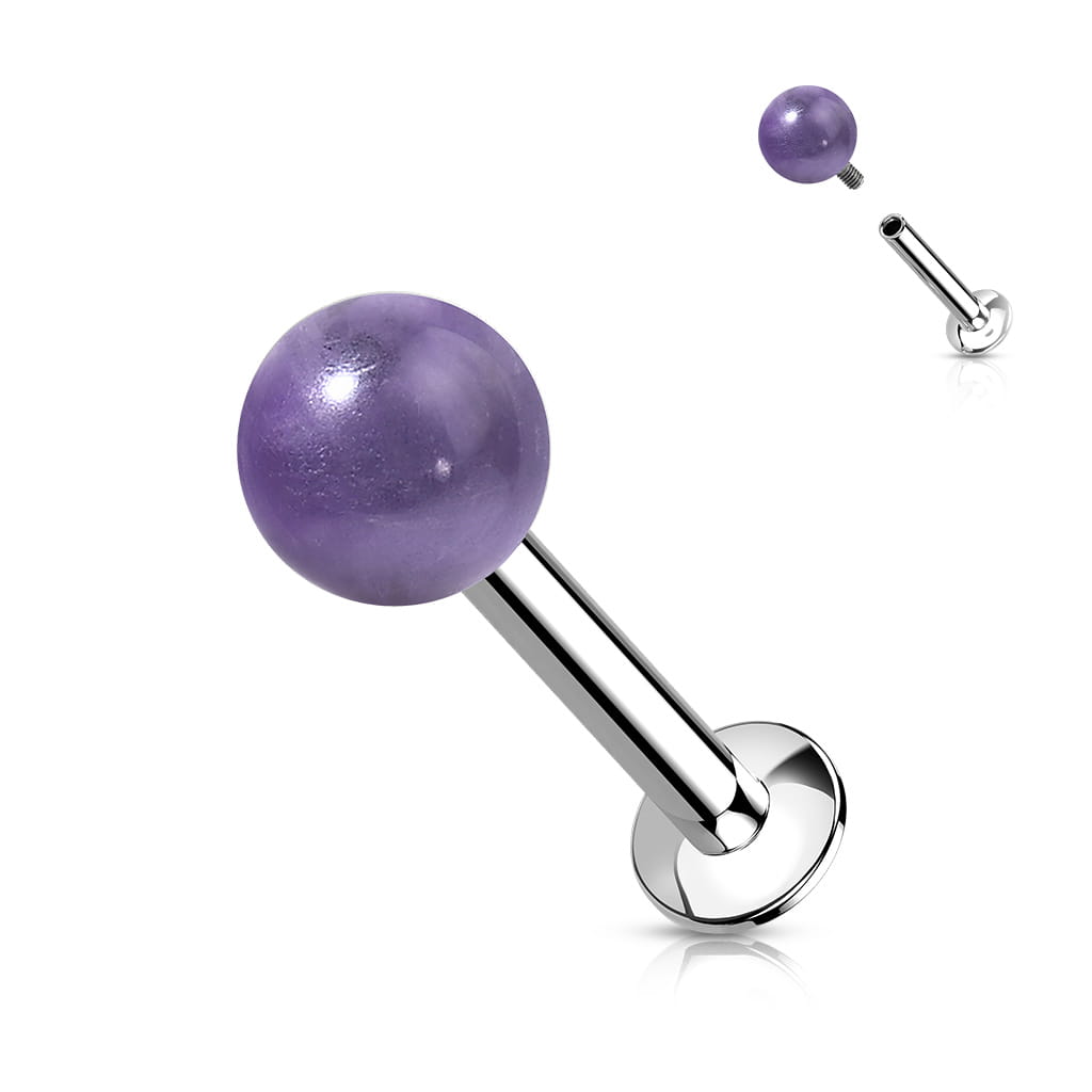 Kamień harmonii i relaksu, . Idealny do piercingu lobe, helix, tragus, conch oraz wargi (madonna, medusa, ashley).