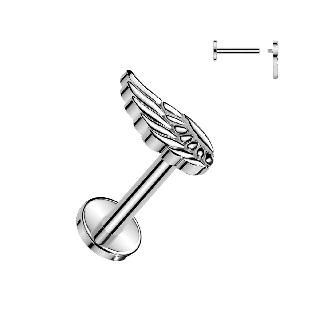 Idealny do helix, lobe, upper lobe, flat helix i tragus. Wykonany z trwałego, hipoalergicznego tytanu G23.