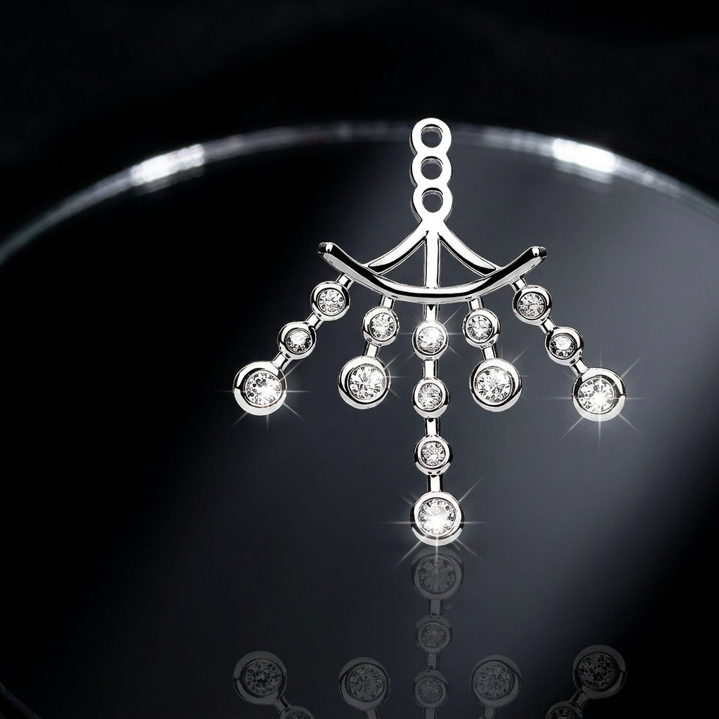 Przywieszka na kolczyk Chandelier